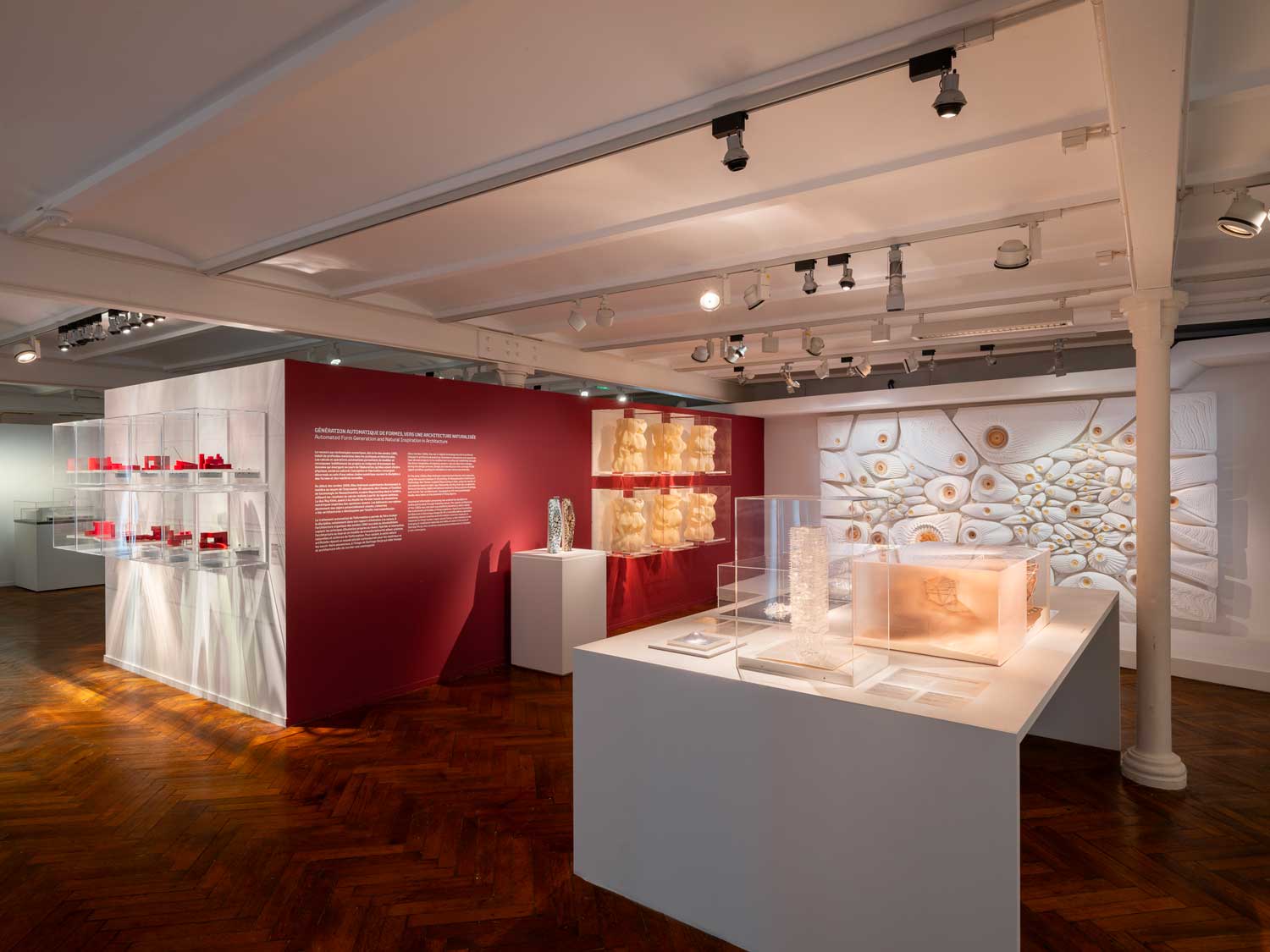 Vue de l'exposition Horizons en mouvement, 2024 - Frac Centre-Val de Loire © Martin Argyroglo